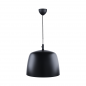 Preview: Nordlux Norbi 40 klassische Pendelleuchte Schwarz E27 minimalistisches Design